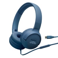 Căști cu fir JBL Tune 520C, supraauriculare, albastre - Sunet stereo on-ear 1
