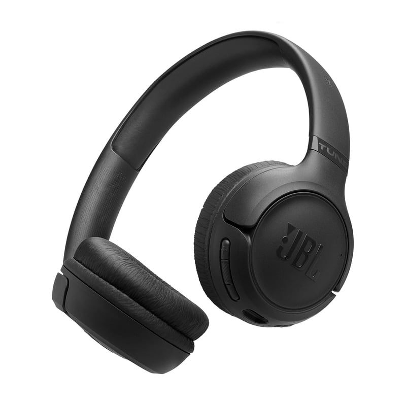 JBL Tune 530BT Bluetooth on-ear slušalice, crne - 76 sati baterije, multipoint povezivanje, Google Fast Pair, Microsoft Swift Pair