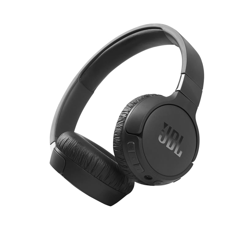 JBL Tune 660 BTNC on-ear Bluetooth slúchadlá s aktívnym potlačením hluku, možnosťou káblového pripojenia, zvukom Pure Bass, čierne
