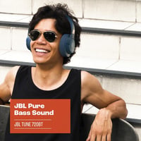 JBL Tune 720BT Bluetooth fejhallgató, 76 órás akkumulátorral - fekete 8