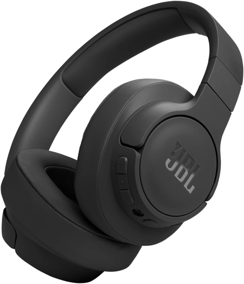 JBL Tune 770 NC Bluetooth fejhallgató adaptív zajszűréssel, 70 órás üzemidő - fekete