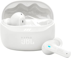 JBL Tune Beam 2 Bluetooth fülhallgató zajszűréssel, IP54, 48 h - fehér