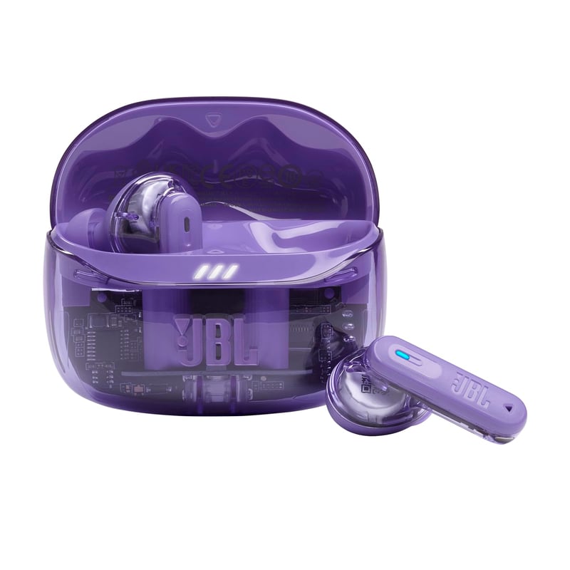 JBL Tune Beam Ghost 2 bežične Bluetooth slušalice s uklanjanjem buke, 48-satnom baterijom, IP54 zaštitom i Multipoint povezivanjem,