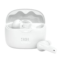 Bezdrôtové slúchadlá JBL Tune Beam s Bluetooth 5.3, aktívnym potlačením hluku, 48-hodinovou výdržou batérie a rýchlym nabíjaním, biele 1