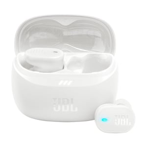 JBL Tune Buds 2 bežične Bluetooth slušalice s tehnologijom uklanjanja buke, 48 sati trajanja baterije, IP54 vodootpornost, Multipoint, bijele