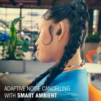 JBL Tune Buds 2 Bežične Bluetooth slušalice s potiskivanjem buke, 48 sati reprodukcije, IP54 vodootpornost, Multipoint, crne 3