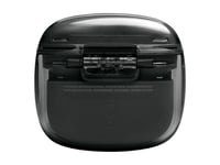 Căști True Wireless Bluetooth JBL Tune Flex 2 cu anulare activă a zgomotului, sunet spațial, protecție IP54, culoarea Ghost Black, utilizate 9