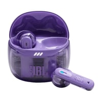 Bezdrôtové Bluetooth slúchadlá JBL Tune Flex Ghost 2 s potlačením hluku, 48 hodín prehrávania, odolnosť voči vode IP54, viacbodové pripojenie, Purple Ghost 1