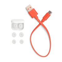 Bezdrôtové slúchadlá JBL Tune Flex Ghost 2 s ANC, 48 h, IP54 – biele 8