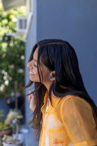 Bezdrôtové slúchadlá JBL Tune Flex TWS s potlačením hluku, vodoodolné, modré, True Wireless, výdrž batérie až 32 hodín 5