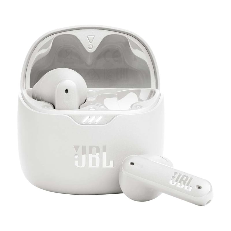 JBL Tune Flex TWS bezdrôtové slúchadlá s potlačením hluku - biele