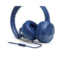 Káblové slúchadlá na uši JBL Tune500 modré – integrovaný mikrofón, 1-tlačidlový diaľkový ovládač, Alexa, 3,5 mm jack konektor 6