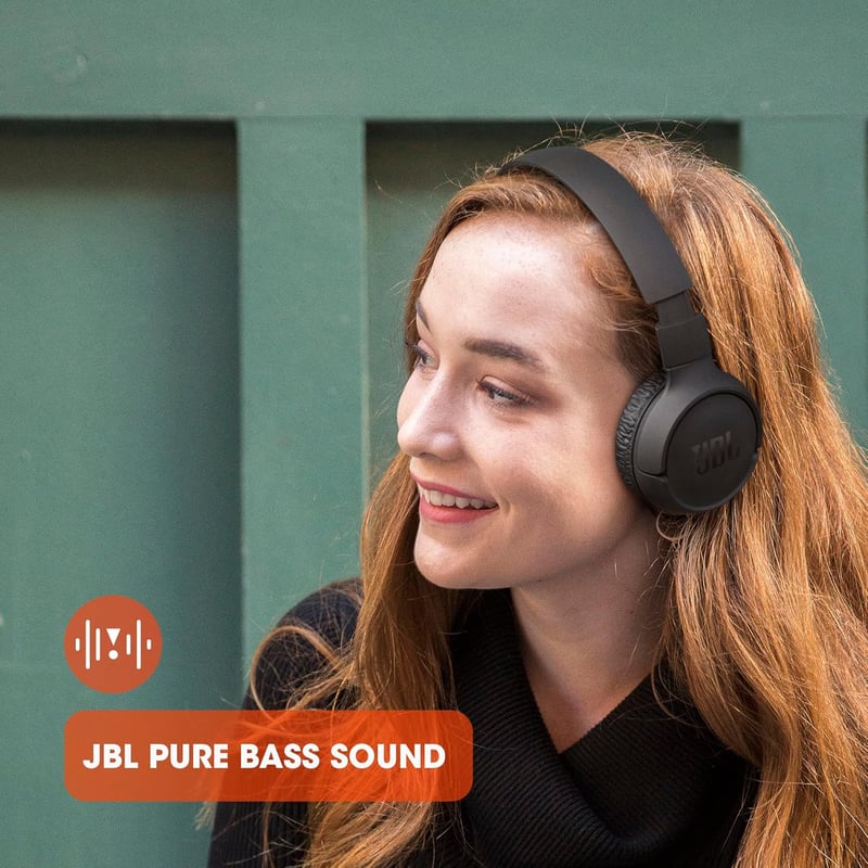 JBL Tune510 vezeték nélküli fejhallgató - black