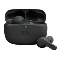 Bezdrôtové slúchadlá JBL Wave Beam True Wireless, čierne, odolnosť voči vode IP54, 32-hodinová výdrž batérie, Bluetooth, mikrofón, používané 1