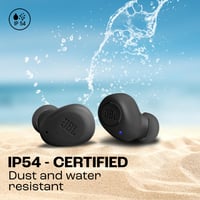 Bezdrôtové slúchadlá JBL Wave Buds do uší s odolnosťou proti vode IP54 a IPX2, silnými basmi a 32-hodinovou výdržou batérie – čierne 9