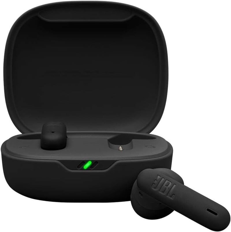 JBL Wave Flex 2 Bluetooth fülhallgató 40 órás akkumulátor, IP54 vízálló, multipoint - black, JBL Wave Flex 2