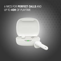 JBL Wave Flex 2 Bluetooth fülhallgató 40 órás akkumulátor, IP54 vízálló, multipoint - black, JBL Wave Flex 2 2