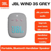 JBL Wind 3S szürke hordozható Bluetooth hangszóró, IP67 vízálló, 5W, 5 óra akkumulátor - grey 2