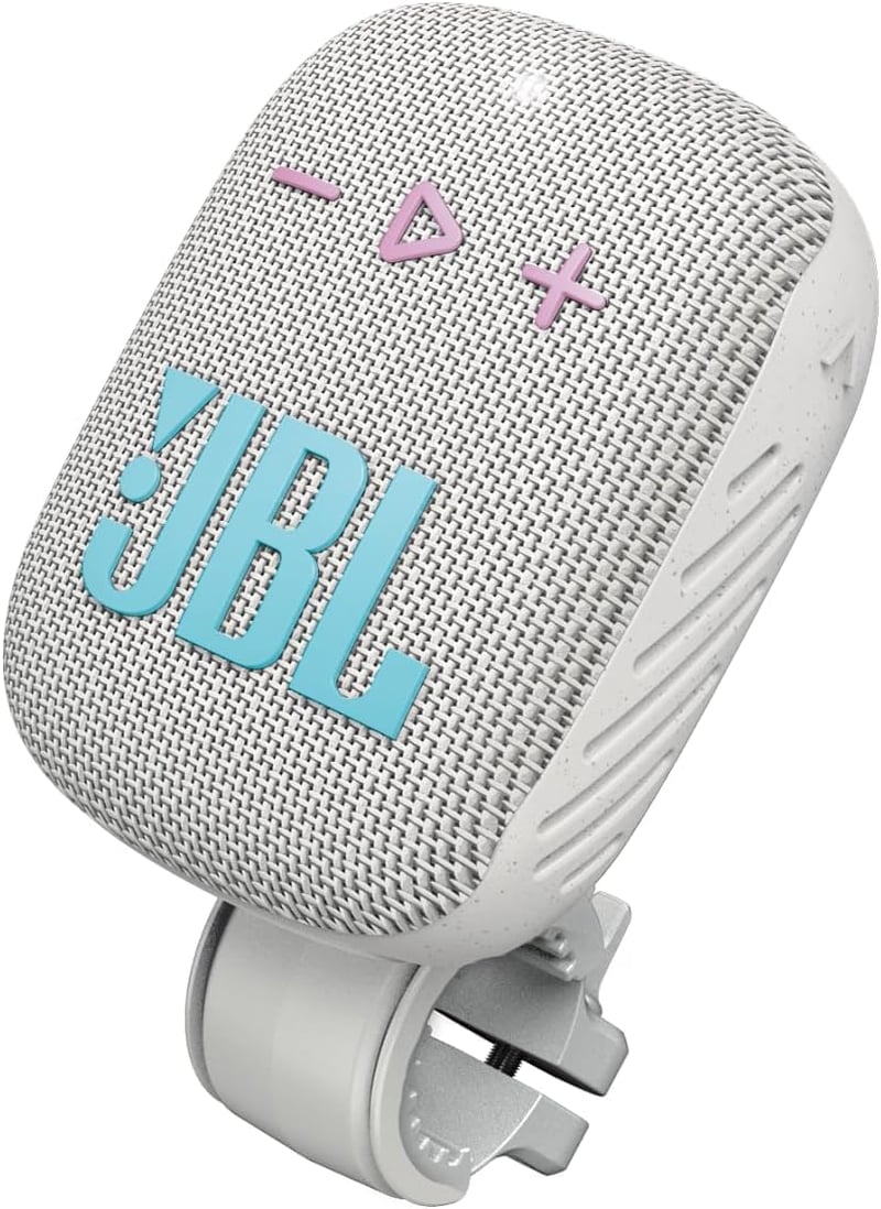JBL Wind 3S szürke hordozható Bluetooth hangszóró, IP67 vízálló, 5W, 5 óra akkumulátor - grey