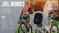 JBL Wind 3S szürke hordozható Bluetooth hangszóró, IP67 vízálló, 5W, 5 óra akkumulátor - grey 7