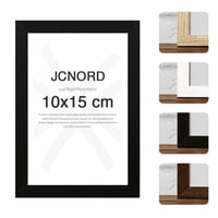 JCNORD crni MDF okvir za slike, s akrilnim staklom, 10x15 cm 1