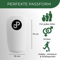 JDP Premium Schienbeinschoner Foci Lábszárvédő Férfi Női Gyerek Állítható - White 5