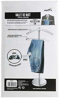 Stativ pentru pictură din metal IDEBOX RG5807 109x43x28 cm gri - șevalet pliabil 2