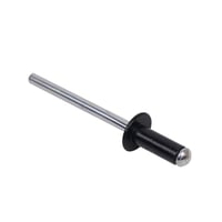 Set 50 nituri oarbe din aluminiu Jecdfs, antracit, 4 mm x 20 mm, rezistente la coroziune, pentru construcții, industria auto și mobilier 9