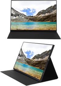 Jectse 18" Érintőképernyős Hordozható Monitor 2.5K IPS 2560x1600 Felbontással - Type-C HDMI Csatlakozás, HDR Szemkímélő Kijelző Laptophoz, X 8
