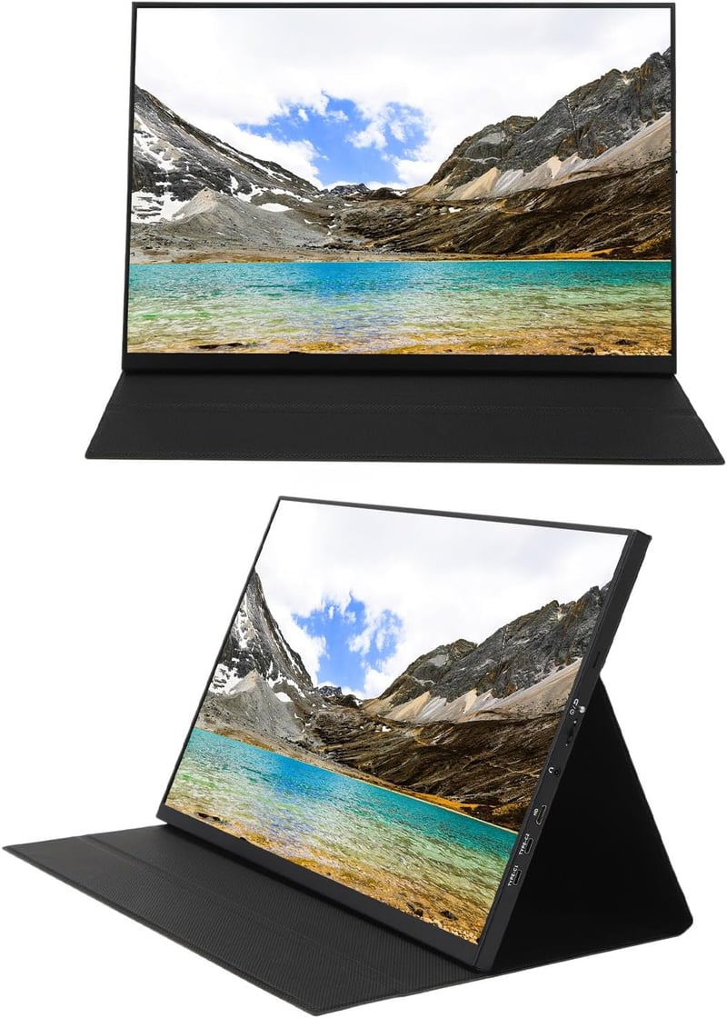 Jectse 18" Érintőképernyős Hordozható Monitor 2.5K IPS 2560x1600 Felbontással - Type-C HDMI Csatlakozás, HDR Szemkímélő Kijelző Laptophoz, X