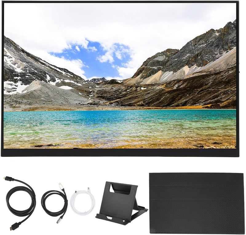 Jectse 18" Érintőképernyős Hordozható Monitor 2.5K IPS 2560x1600 Felbontással - Type-C HDMI Csatlakozás, HDR Szemkímélő Kijelző Laptophoz, X