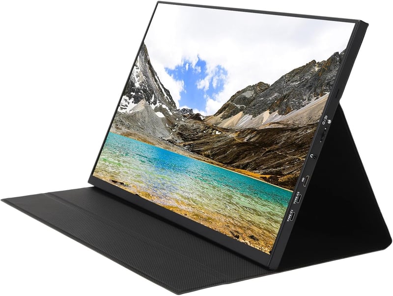 Jectse 18" Érintőképernyős Hordozható Monitor 2.5K IPS 2560x1600 Felbontással - Type-C HDMI Csatlakozás, HDR Szemkímélő Kijelző Laptophoz, X