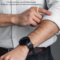 Inteligentný prsteň Jectse na monitorovanie zdravia, veľkosť 7, zlatý, vodotesnosť IP68, krokomer, počítadlo kalórií, multišportový fitness tracker, v reálnom čase 3