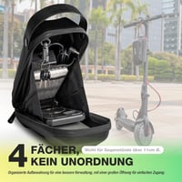 Jeebel 2L Vízálló Kormánytáska Elektromos Rollerhez - Gyorskioldós Váztáska Xiaomi Mijia/Sedway/Ninebot Rollerekhez és Összecsukható Kerékpá 6