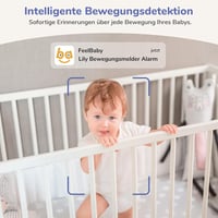 Jeeber 2K Baby Monitor 360° WiFi kamerás bébiőrző éjjellátóval és mozgásérzékeléssel 4