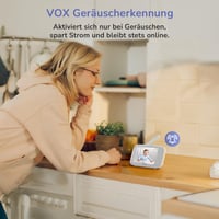 Jeeber 2K Baby Monitor 360° WiFi kamerás bébiőrző éjjellátóval és mozgásérzékeléssel 6