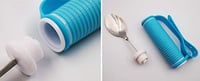 Lingură Flexibilă din Oțel Inoxidabil JEESHAN pentru Persoane cu Dizabilități, Parkinson sau Artrită 3