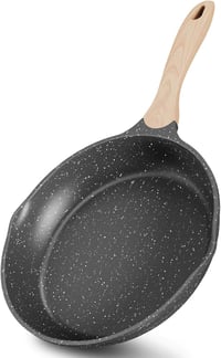 JEETEE alumínium serpenyő tapadásmentes bevonattal, indukciós, 28 cm - szürke 1