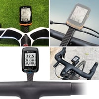 JEEZAO Szénszálas Kerékpár Számítógép GPS Tartó Wahoo Garmin Bryton Kompatibilis 7