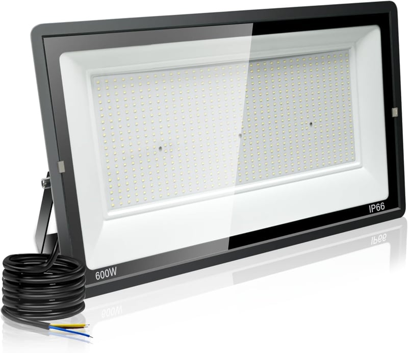 Jefedana 600W LED Kültéri Reflektor 60000 lm IP66 Vízálló Hideg Fehér