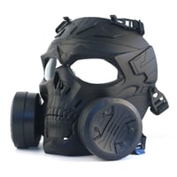 JEIMAI Taktická celotvárová maska lebky na airsoft a paintball 1