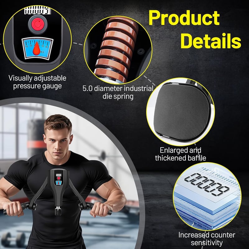 Jellybibo Comb Trainer - Lábedzés, Kar- és Medencefenék Tréner Férfiaknak és Nőknek