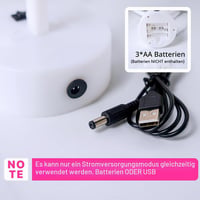 JEMESI Neónový nápis Blesk, modré LED nočné svetlo pre dospievajúcich chlapcov, dekorácia do izby, napájanie na batérie a USB 4