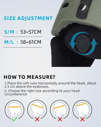 JetBlaze Sí- és Snowboard Sisak, S/M (53-57 cm) Szellőzéssel Felnőtt és Ifjúsági Méret 7