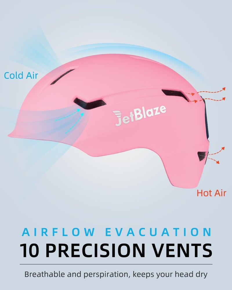 JetBlaze Sísisak Férfi Női Szellőzéses EPS Mag Síeléshez Snowboardhoz