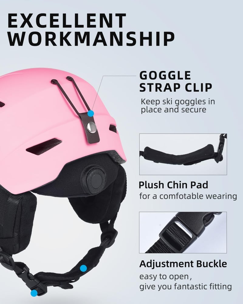 JetBlaze Sísisak Férfi Női Szellőzéses EPS Mag Síeléshez Snowboardhoz