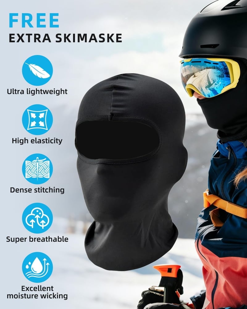 JetBlaze Sísisak Férfi Női Szellőzéses EPS Mag Síeléshez Snowboardhoz