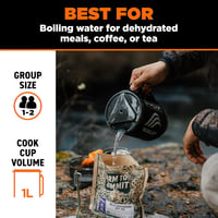 Jetboil Flash 1 literes szénacél nyomásfőző 3