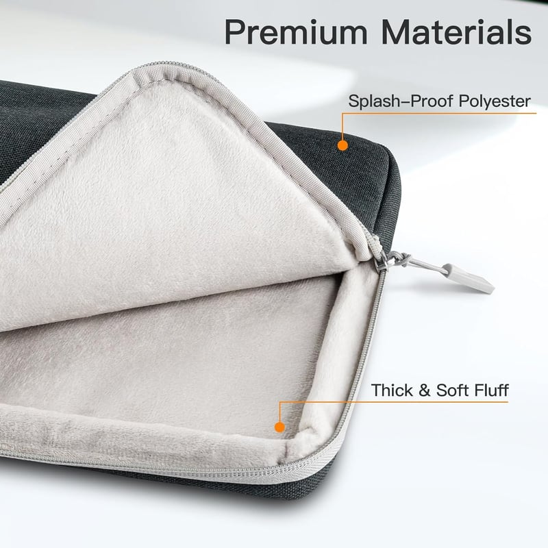 JETech 13-14 Colos Laptop Tok MacBook Air/Pro M1-M5 Vízálló Ütésálló Szürke