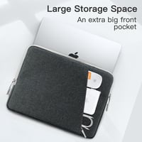 JETech 13-14 Colos Laptop Tok MacBook Air/Pro M1-M5 Vízálló Ütésálló Szürke 3